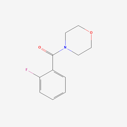(2-fluorophenyl)-morpholin-4-ylmethanone (CAS: 1978-64-9) - Chemical Structure and Molecular Formula 