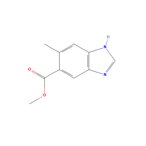 methyl 6-methyl-1H-benzimidazole-5-carboxylate (CAS: 10351-79-8) - Related Chemical Product