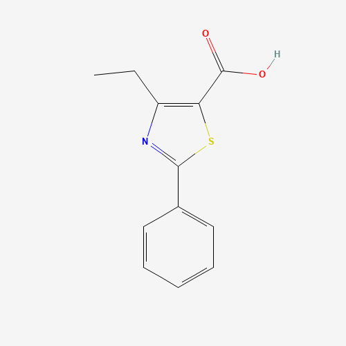 4-ethyl-2-phenyl-1,3-thiazole-5-carboxylic acid (CAS: 113366-57-7) - Related Chemical Product
