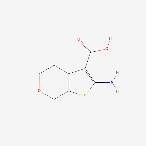 2-amino-5,7-dihydro-4H-thieno[2,3-c]pyran-3-carboxylic acid (CAS: 923010-75-7) - Related Chemical Product