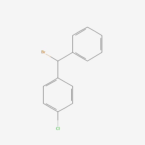 1-[bromo(phenyl)methyl]-4-chlorobenzene (CAS: 948-54-9) - Chemical Structure and Molecular Formula 