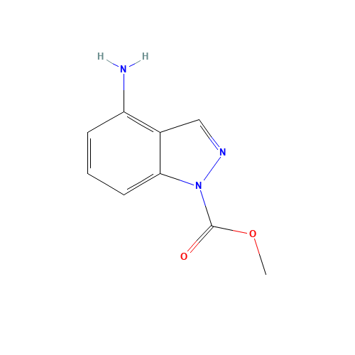 methyl 4-aminoindazole-1-carboxylate (CAS: 581812-76-2) - Related Chemical Product