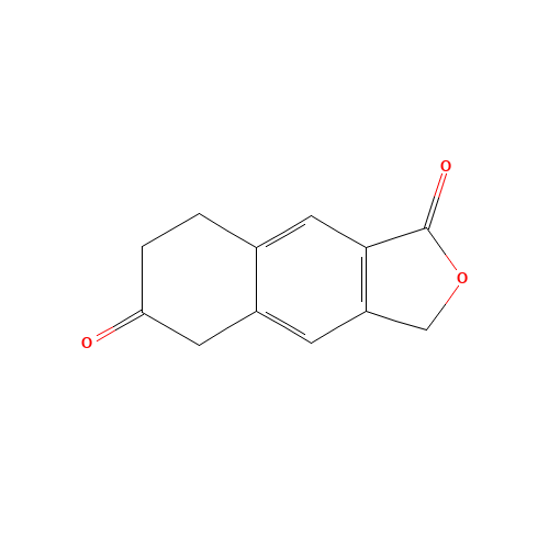 3,5,7,8-tetrahydrobenzo[f][2]benzofuran-1,6-dione (CAS: 1374573-00-8) - Chemical Structure and Molecular Formula 