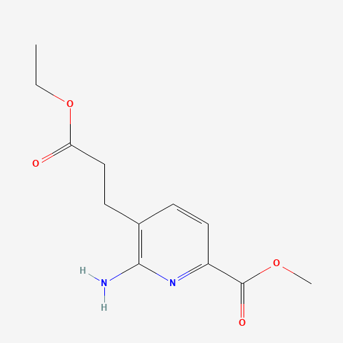 methyl 6-amino-5-(3-ethoxy-3-oxopropyl)pyridine-2-carboxylate (CAS: 615568-68-8) - Related Chemical Product