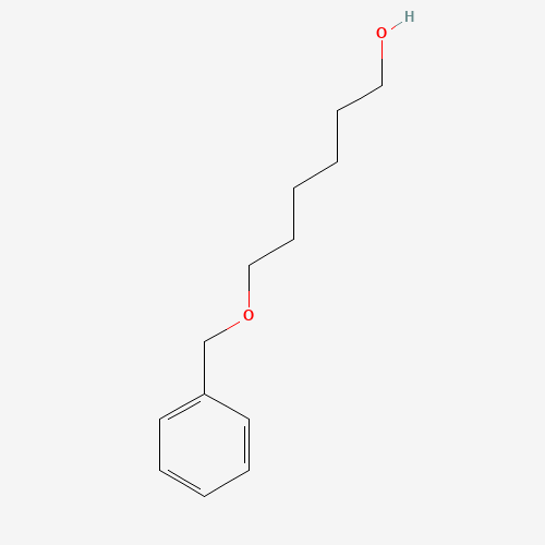 6-phenylmethoxyhexan-1-ol (CAS: 71126-73-3) - Chemical Structure and Molecular Formula 