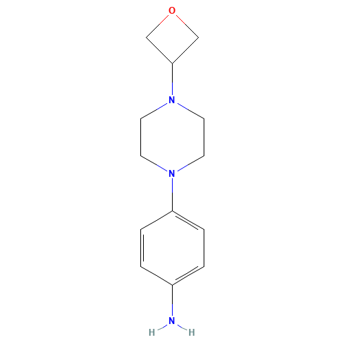 4-[4-(oxetan-3-yl)piperazin-1-yl]aniline (CAS: 1395030-33-7) - Related Chemical Product