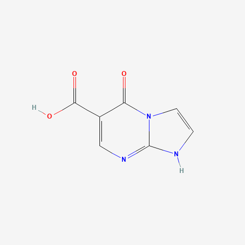 5-oxo-1H-imidazo[1,2-a]pyrimidine-6-carboxylic acid (CAS: 169298-54-8) - Chemical Structure and Molecular Formula 