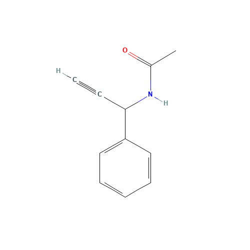 N-(1-phenylprop-2-ynyl)acetamide (CAS: 123772-66-7) - Related Chemical Product