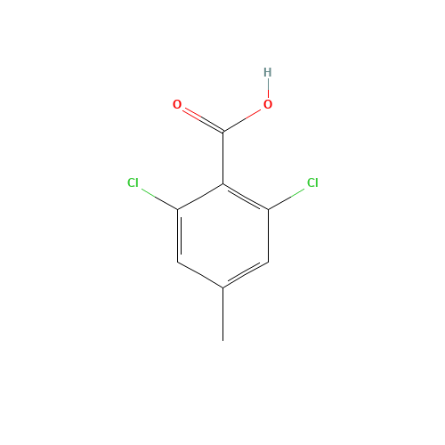 2,6-dichloro-4-methylbenzoic acid (CAS: 99520-05-5) - Chemical Structure and Molecular Formula 