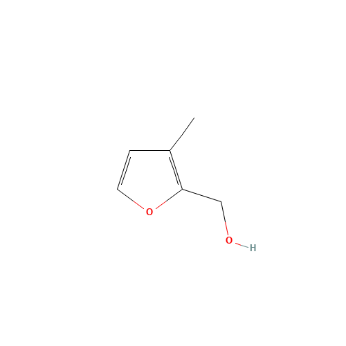(3-methylfuran-2-yl)methanol (CAS: 20416-16-4) - Chemical Structure and Molecular Formula 
