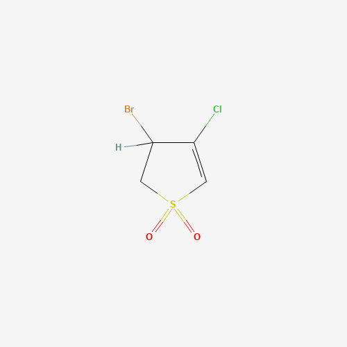 3-bromo-4-chloro-2,3-dihydrothiophene 1,1-dioxide (CAS: 114079-02-6) - Related Chemical Product
