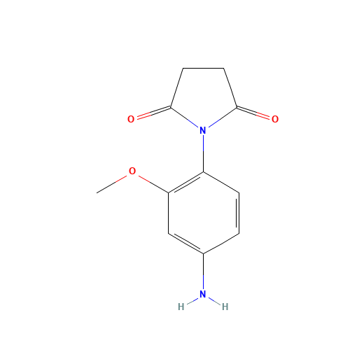 1-(4-amino-2-methoxyphenyl)pyrrolidine-2,5-dione (CAS: 444002-89-5) - Related Chemical Product