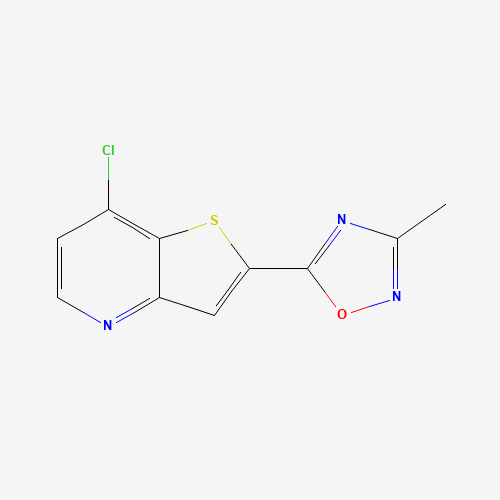 5-(7-chlorothieno[3,2-b]pyridin-2-yl)-3-methyl-1,2,4-oxadiazole (CAS: 913377-46-5) - Related Chemical Product
