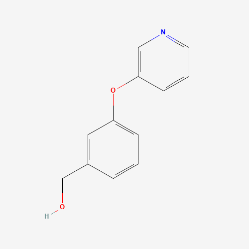(3-pyridin-3-yloxyphenyl)methanol (CAS: 875454-50-5) - Chemical Structure and Molecular Formula 