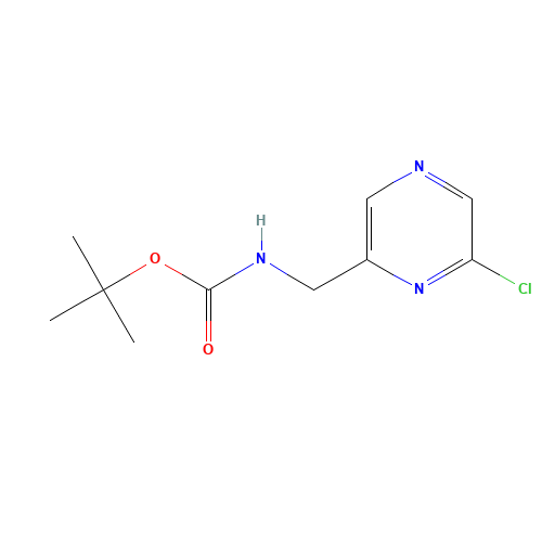 tert-butyl N-[(6-chloropyrazin-2-yl)methyl]carbamate (CAS: 1187222-00-9) - Related Chemical Product