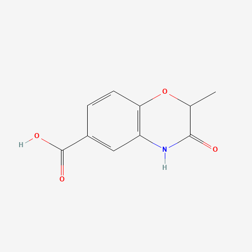 2-methyl-3-oxo-4H-1,4-benzoxazine-6-carboxylic acid (CAS: 1092352-65-2) - Chemical Structure and Molecular Formula 