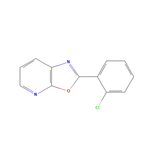 2-(2-chlorophenyl)-[1,3]oxazolo[5,4-b]pyridine (CAS: 52334-10-8) - Related Chemical Product