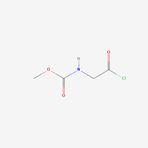 methyl N-(2-chloro-2-oxoethyl)carbamate (CAS: 79441-24-0) - Chemical Structure and Molecular Formula 