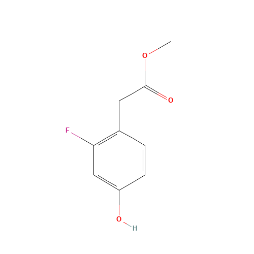methyl 2-(2-fluoro-4-hydroxyphenyl)acetate (CAS: 91361-59-0) - Related Chemical Product
