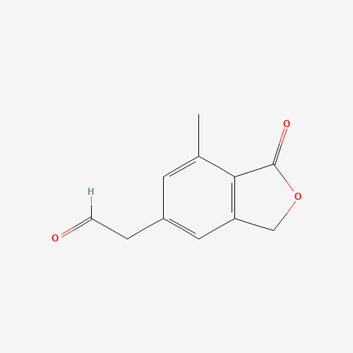 2-(7-methyl-1-oxo-3H-2-benzofuran-5-yl)acetaldehyde (CAS: 1374572-93-6) - Related Chemical Product