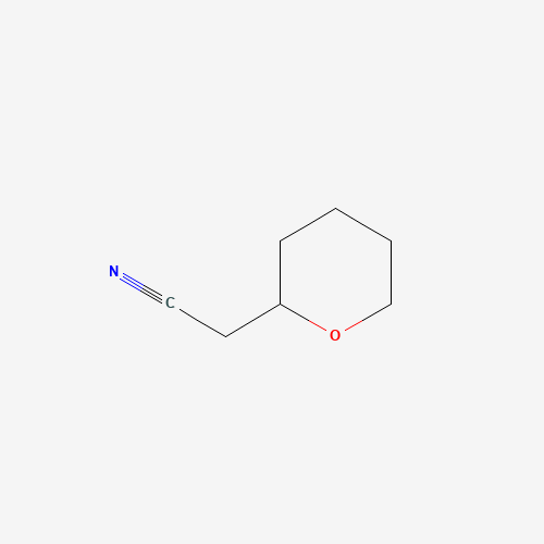 2-(oxan-2-yl)acetonitrile (CAS: 75394-84-2) - Chemical Structure and Molecular Formula 