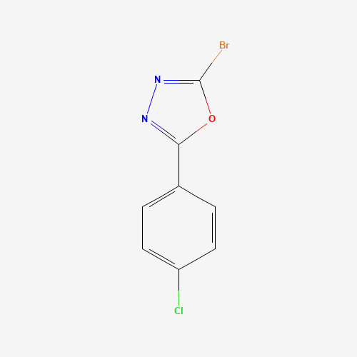 2-bromo-5-(4-chlorophenyl)-1,3,4-oxadiazole (CAS: 1368558-17-1) - Related Chemical Product