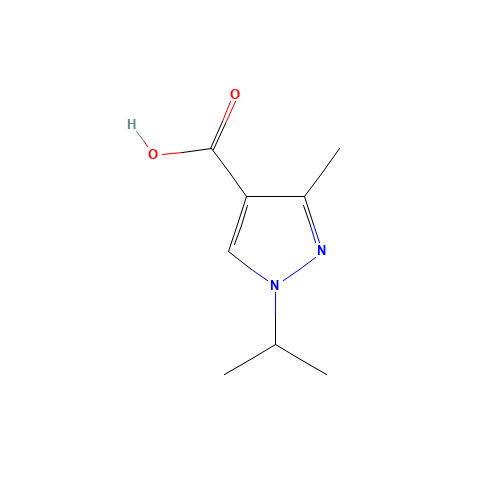 3-methyl-1-propan-2-ylpyrazole-4-carboxylic acid (CAS: 113100-42-8) - Related Chemical Product