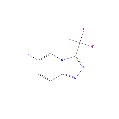 6-iodo-3-(trifluoromethyl)-[1,2,4]triazolo[4,3-a]pyridine (CAS: 690258-18-5) - Related Chemical Product