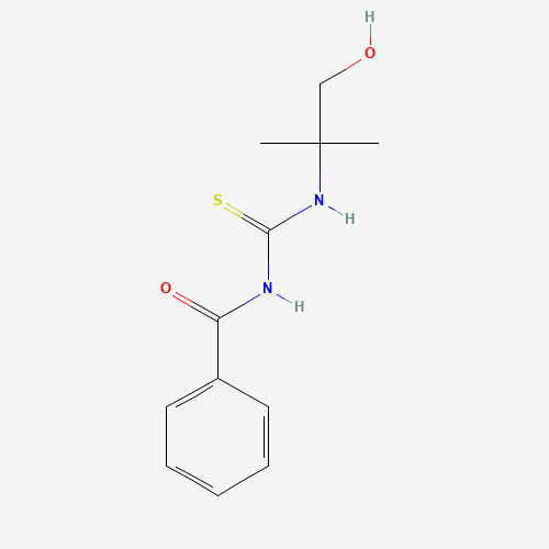 N-[(1-hydroxy-2-methylpropan-2-yl)carbamothioyl]benzamide (CAS: 1007232-81-6) - Related Chemical Product