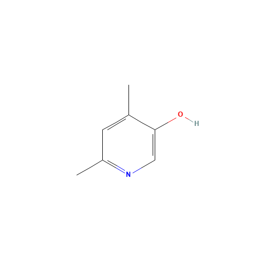 4,6-dimethylpyridin-3-ol (CAS: 27296-77-1) - Chemical Structure and Molecular Formula 