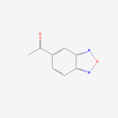 1-(2,1,3-benzoxadiazol-5-yl)ethanone (CAS: 59660-57-0) - Chemical Structure and Molecular Formula 