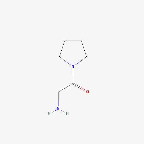 2-amino-1-pyrrolidin-1-ylethanone chemical structure 2-amino-1-pyrrolidin-1-ylethanone (CAS: 24152-95-2) - Chemical Structure and Molecular Formula