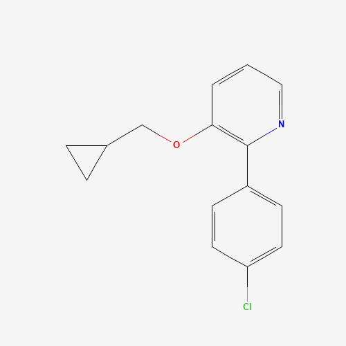 2-(4-chlorophenyl)-3-(cyclopropylmethoxy)pyridine (CAS: 1364677-88-2) - Related Chemical Product