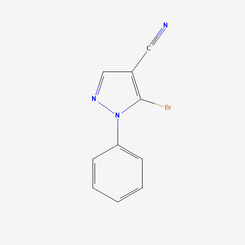 5-bromo-1-phenylpyrazole-4-carbonitrile (CAS: 76767-44-7) - Related Chemical Product
