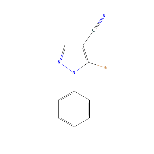 5-bromo-1-phenylpyrazole-4-carbonitrile (CAS: 76767-44-7) - Related Chemical Product