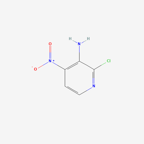 2-chloro-4-nitropyridin-3-amine (CAS: 1092352-67-4) - Chemical Structure and Molecular Formula 
