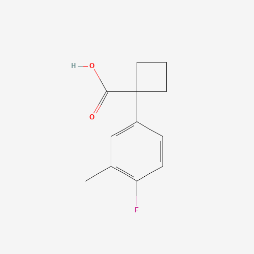 1-(4-fluoro-3-methylphenyl)cyclobutane-1-carboxylic acid (CAS: 1314668-69-3) - Related Chemical Product