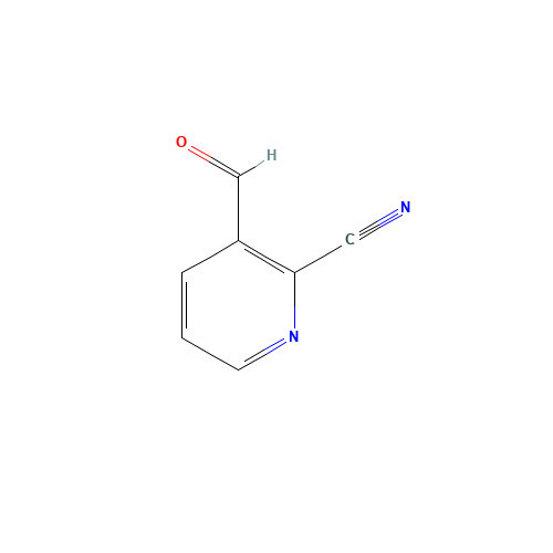 3-formylpyridine-2-carbonitrile (CAS: 131747-66-5) - Chemical Structure and Molecular Formula 