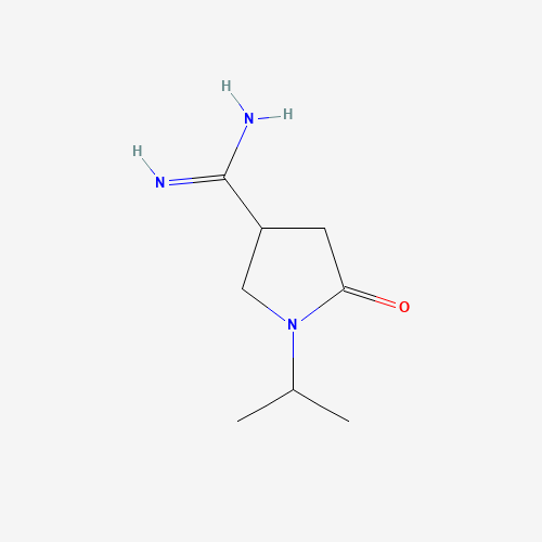 5-oxo-1-propan-2-ylpyrrolidine-3-carboximidamide (CAS: 1273387-41-9) - Related Chemical Product