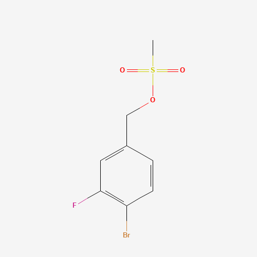 (4-bromo-3-fluorophenyl)methyl methanesulfonate (CAS: 1240286-88-7) - Related Chemical Product