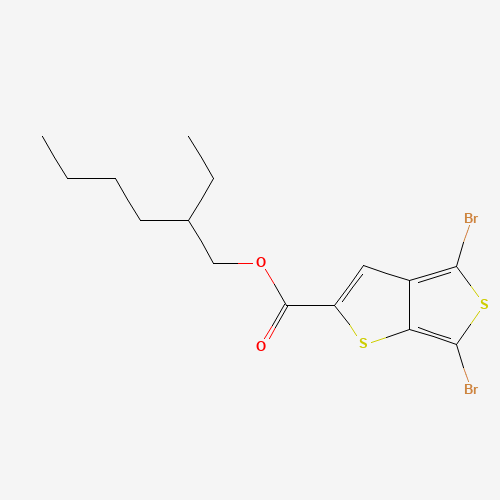 2-ethylhexyl 4,6-dibromothieno[2,3-c]thiophene-2-carboxylate (CAS: 1160823-81-3) - Related Chemical Product