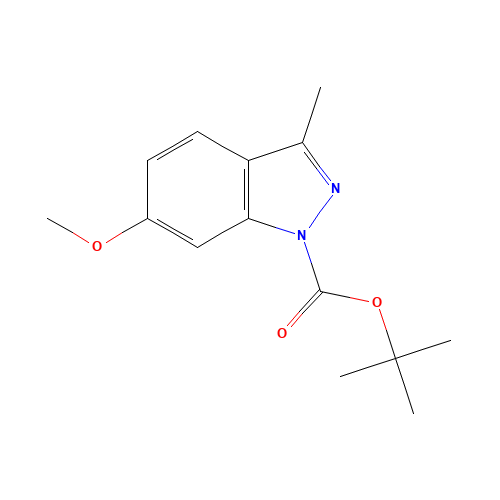 tert-butyl 6-methoxy-3-methylindazole-1-carboxylate (CAS: 691900-70-6) - Related Chemical Product