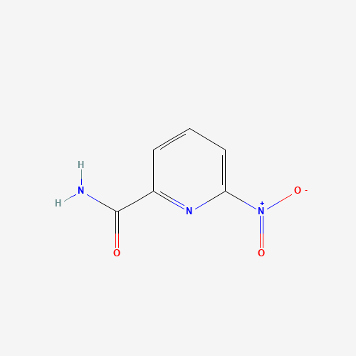 6-nitropyridine-2-carboxamide (CAS: 60278-80-0) - Chemical Structure and Molecular Formula 