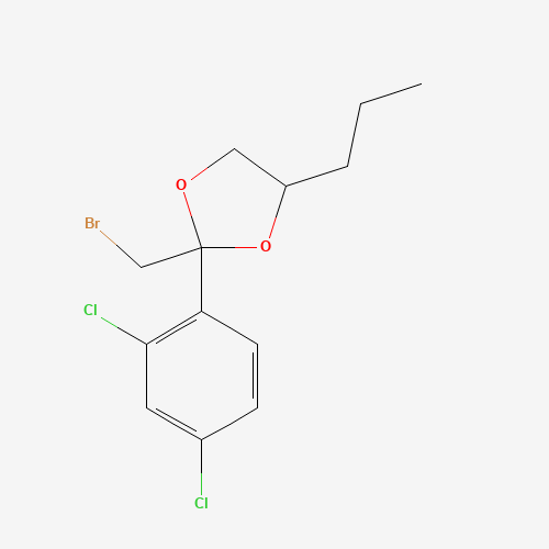 2-(bromomethyl)-2-(2,4-dichlorophenyl)-4-propyl-1,3-dioxolane (CAS: 60207-89-8) - Related Chemical Product