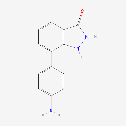 7-(4-aminophenyl)-1,2-dihydroindazol-3-one (CAS: 1389287-37-9) - Related Chemical Product