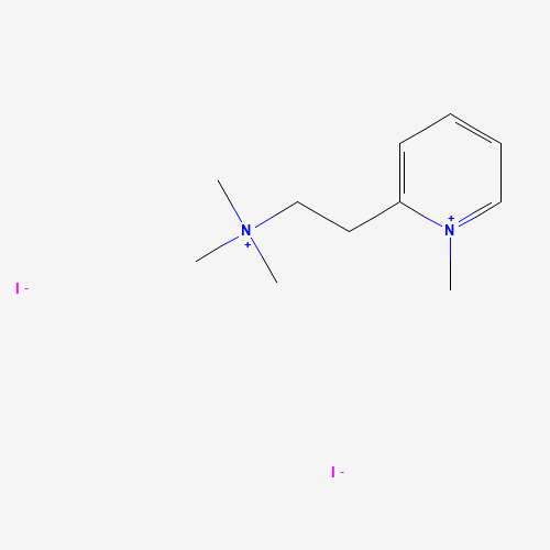 trimethyl-[2-(1-methylpyridin-1-ium-2-yl)ethyl]azanium;diiodide (CAS: 7279-51-8) - Related Chemical Product