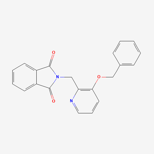 2-[(3-phenylmethoxypyridin-2-yl)methyl]isoindole-1,3-dione (CAS: 344569-80-8) - Related Chemical Product