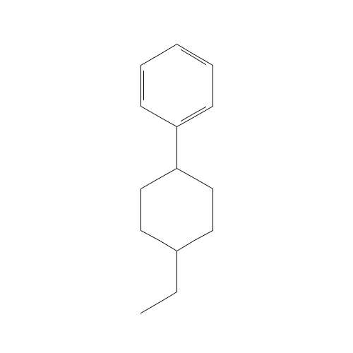 (4-ethylcyclohexyl)benzene (CAS: 100558-60-9) - Chemical Structure and Molecular Formula 