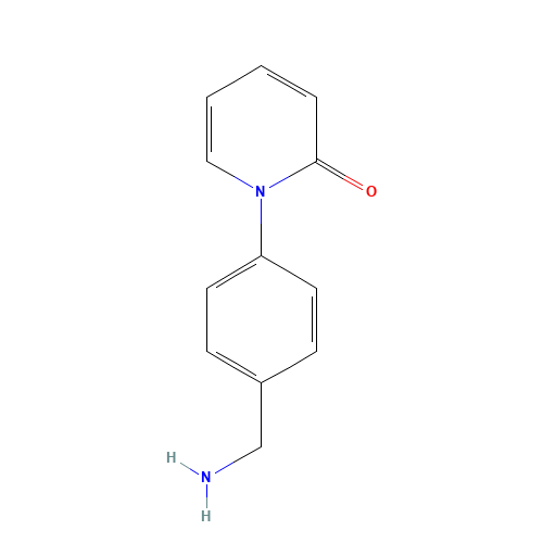 1-[4-(aminomethyl)phenyl]pyridin-2-one (CAS: 444002-97-5) - Related Chemical Product