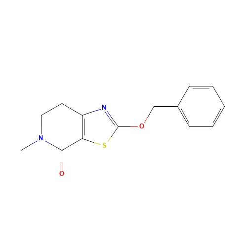 5-methyl-2-phenylmethoxy-6,7-dihydro-[1,3]thiazolo[5,4-c]pyridin-4-one (CAS: 1312414-44-0) - Related Chemical Product